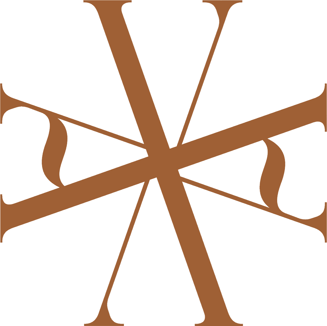VA Symbol brown